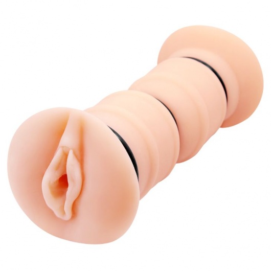 Телесный вибромастурбатор-вагина Michelle - Baile - в Жуковском купить с доставкой