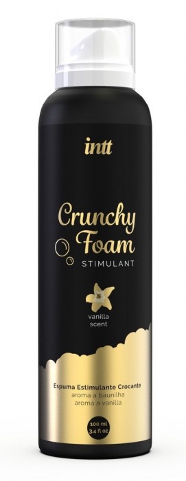 Пенка для массажа Crunchy Foam Stimulant Vanilla - 100 мл. - INTT - купить с доставкой в Жуковском