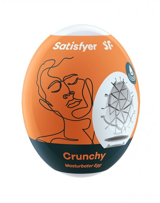 Мастурбатор-яйцо Satisfyer Crunchy Mini Masturbator - Satisfyer - в Жуковском купить с доставкой
