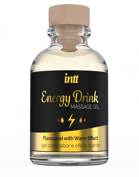 Массажный гель с согревающим эффектом Energy Drink - 30 мл. - INTT - купить с доставкой в Жуковском