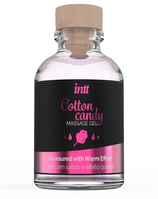 Массажный гель с согревающим эффектом Cotton Candy - 30 мл. - INTT - купить с доставкой в Жуковском