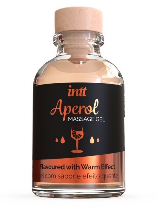 Массажный гель с согревающим эффектом Aperol - 30 мл. - INTT - купить с доставкой в Жуковском