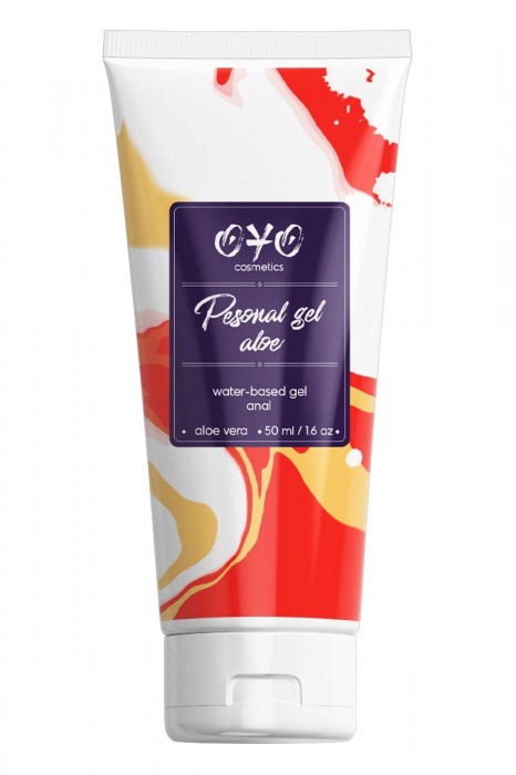 Анальная смазка на водной основе OYO Personal Gel Aloe - 50 мл. - OYO - купить с доставкой в Жуковском
