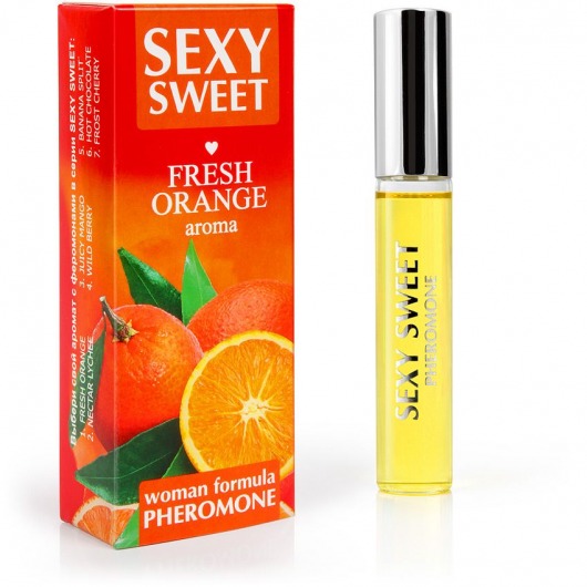 Парфюм для тела с феромонами Sexy Sweet с ароматом апельсина - 10 мл. -  - Магазин феромонов в Жуковском