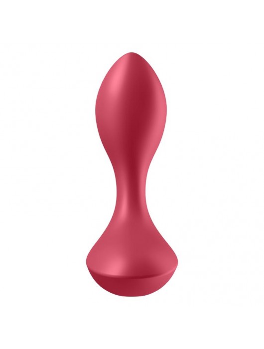 Красный вибромассажёр простаты Satisfyer Backdoor Lover - 14 см. - Satisfyer - в Жуковском купить с доставкой