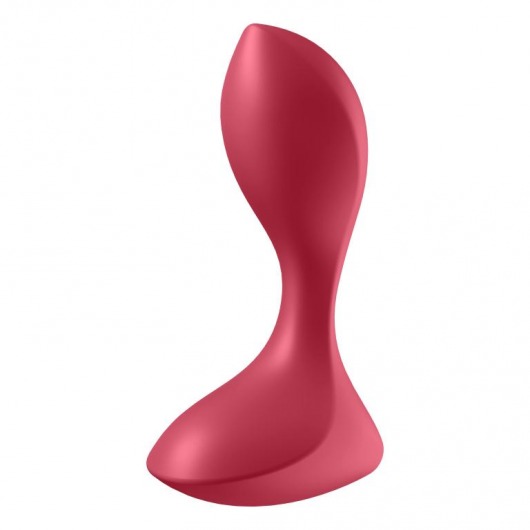 Красный вибромассажёр простаты Satisfyer Backdoor Lover - 14 см. - Satisfyer - в Жуковском купить с доставкой