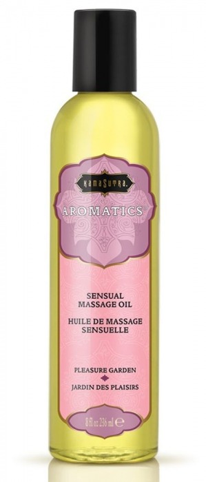 Массажное масло с цветочным ароматом Pleasure Garden - 236 мл. - Kama Sutra - купить с доставкой в Жуковском