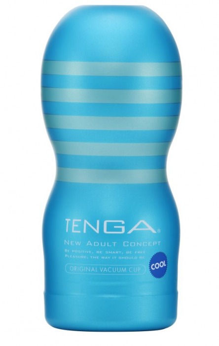 Мастурбатор с охлаждающей смазкой TENGA Original Vacuum Cup Cool - Tenga - в Жуковском купить с доставкой