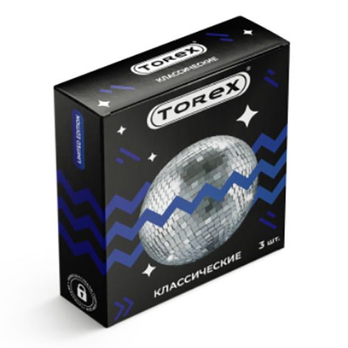 Гладкие презервативы Torex Party  Классические  - 3 шт. - Torex - купить с доставкой в Жуковском