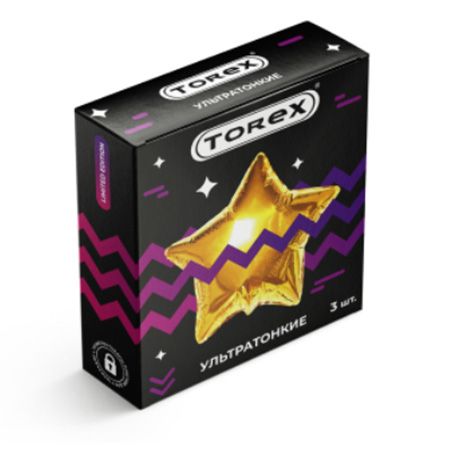 Презервативы Torex Party  Ультратонкие  - 3 шт. - Torex - купить с доставкой в Жуковском