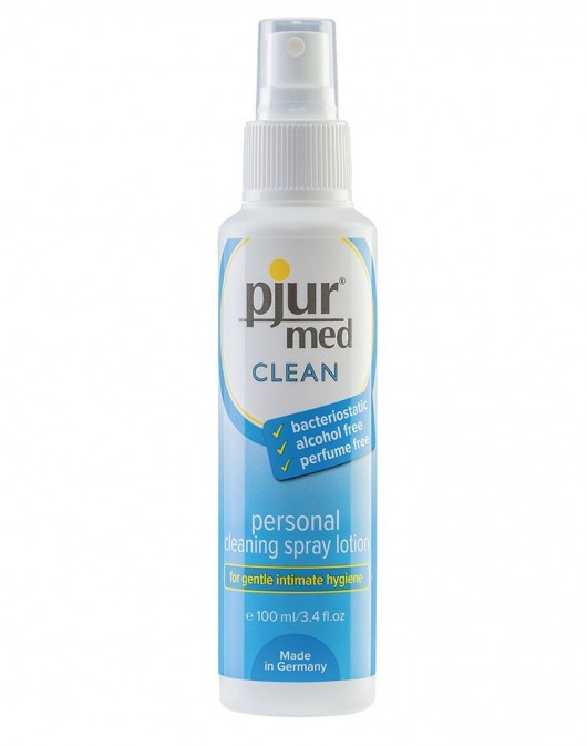 Гигиенический спрей pjur MED Clean Spray - 100 мл. - Pjur - купить с доставкой в Жуковском