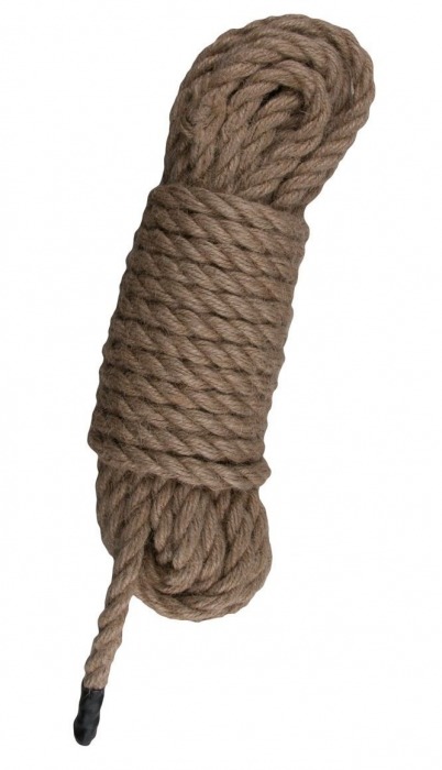 Пеньковая веревка для связывания Hemp Rope - 5 м. - Easy toys - купить с доставкой в Жуковском