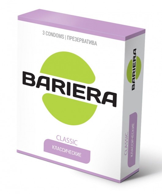 Классические презервативы Bariera Classic - 3 шт. - Bariera - купить с доставкой в Жуковском