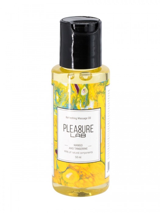 Массажное масло Pleasure Lab Refreshing с ароматом манго и мандарина - 50 мл. - Pleasure Lab - купить с доставкой в Жуковском