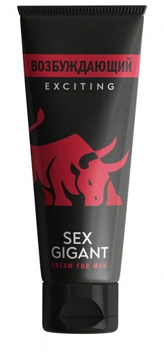 Возбуждающий крем для мужчин Sex Gigant - 80 мл. - Миагра - купить с доставкой в Жуковском