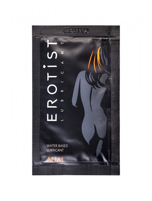 Пробник лубриканта на водной основе Erotist Anal - 4 мл. - Erotist Lubricants - купить с доставкой в Жуковском