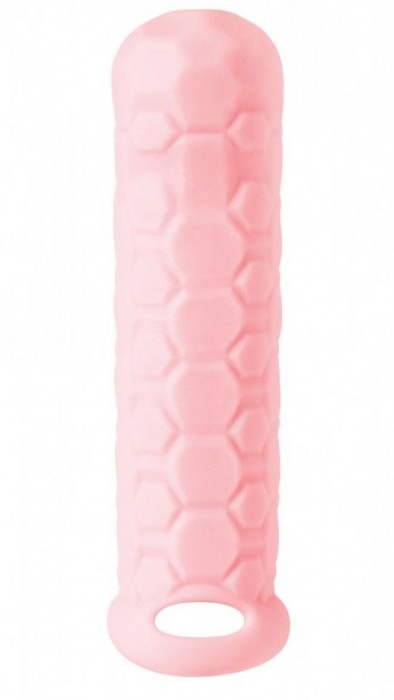 Розовый фаллоудлинитель Homme Long - 15,5 см. - Lola Games - в Жуковском купить с доставкой