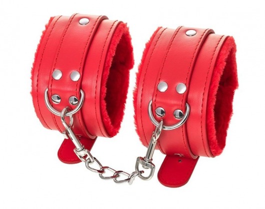 Красные оковы Anonymo из искусственной кожи - ToyFa - купить с доставкой в Жуковском