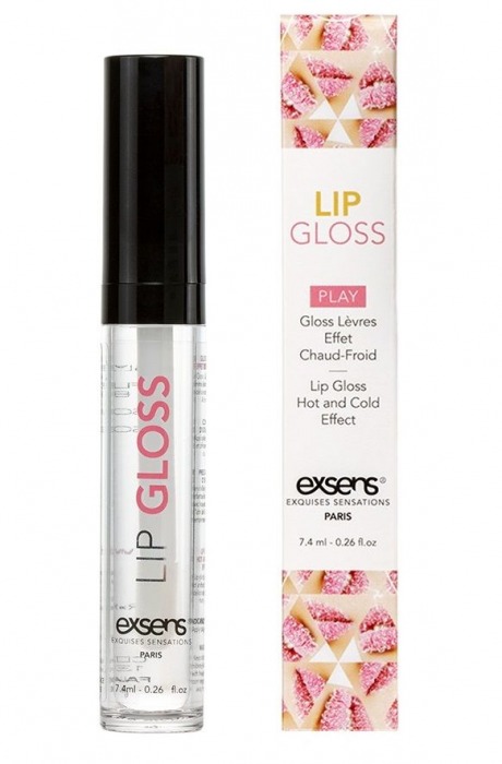 Блеск для губ Lip Gloss Strawberry с ароматом клубники - 7 мл. - Exsens - купить с доставкой в Жуковском
