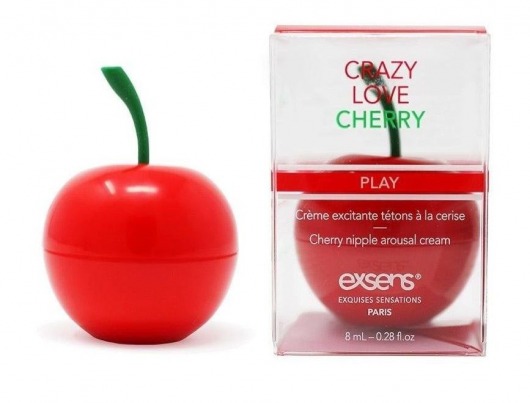 Крем для стимуляции сосков Crazy Love Cherry - 8 мл. - Exsens - купить с доставкой в Жуковском