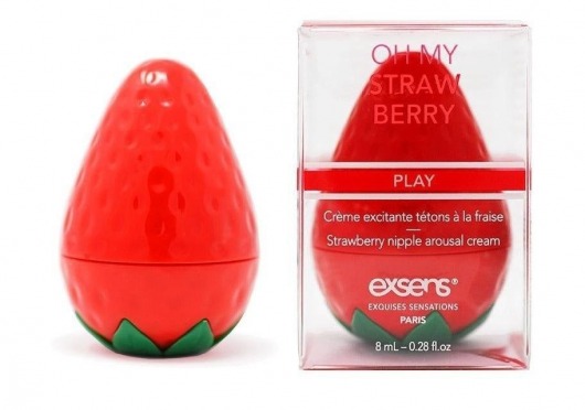 Крем для стимуляции сосков Oh My Strawberry - 8 мл. - Exsens - купить с доставкой в Жуковском