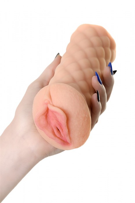 Телесный мастурбатор-вагина Elegance.002 с вибрацией - KOKOS - в Жуковском купить с доставкой