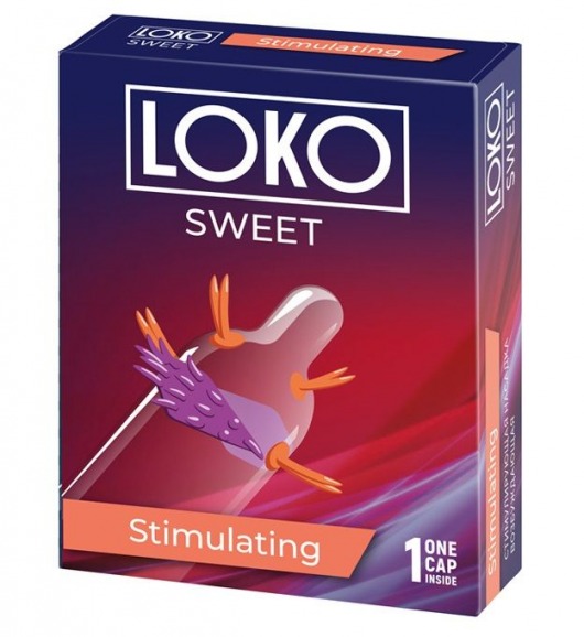 Стимулирующая насадка на пенис LOKO SWEET с возбуждающим эффектом - Sitabella - в Жуковском купить с доставкой