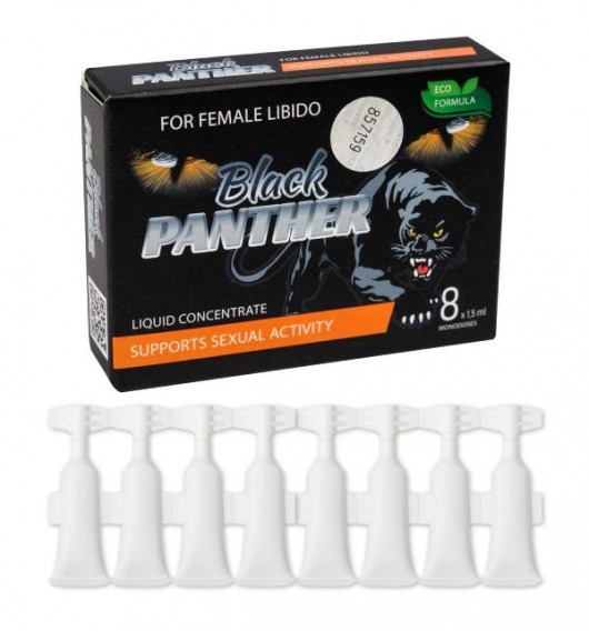 Пищевой концентрат для женщин BLACK PANTER - 8 монодоз (по 1,5 мл.) - Sitabella - купить с доставкой в Жуковском