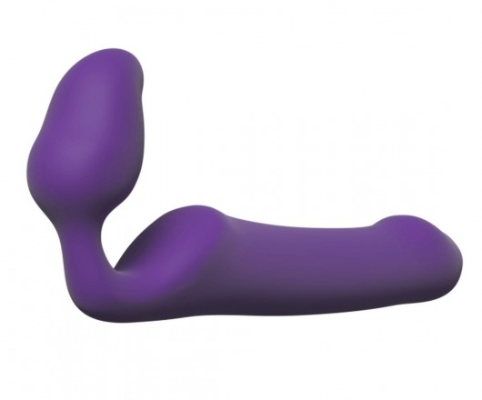 Фиолетовый безремневой страпон Queens L - Adrien Lastic - купить с доставкой в Жуковском