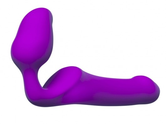 Лиловый безремневой страпон Queens M - Adrien Lastic - купить с доставкой в Жуковском