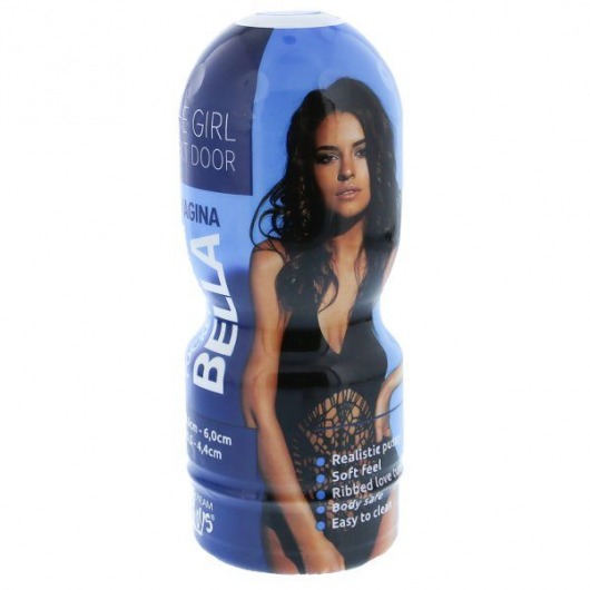 Телесный мастурбатор-вагина в тубе Bella - Dream Toys - в Жуковском купить с доставкой