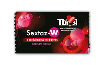 Возбуждающий крем для женщин Sextaz-W в одноразовой упаковке - 1,5 гр. - Биоритм - купить с доставкой в Жуковском