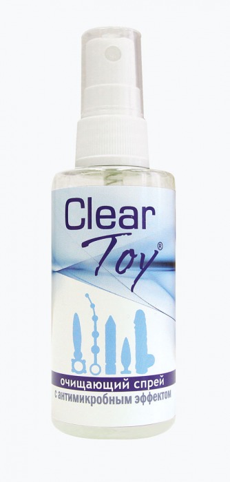 Очищающий спрей Clear Toy с антимикробным эффектом - 100 мл. - Биоритм - купить с доставкой в Жуковском