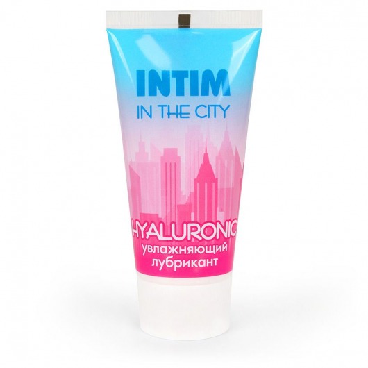 Увлажняющий лубрикант на водной основе Intim in the city Hyaluronic - 60 гр. - Биоритм - купить с доставкой в Жуковском
