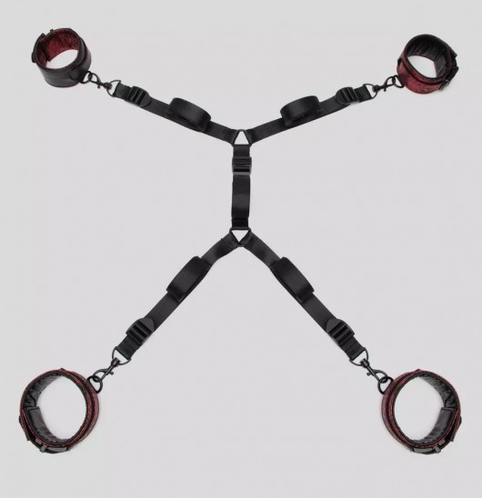 Изысканный набор фиксаций на кровати Reversible Under Mattress Restraint Set - Fifty Shades of Grey - купить с доставкой в Жуковском