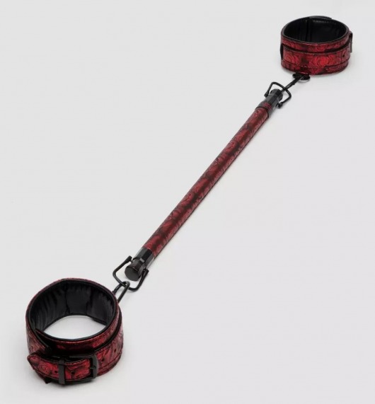 Распорка для ног Reversible Restraint Bar with Cuffs - Fifty Shades of Grey - купить с доставкой в Жуковском