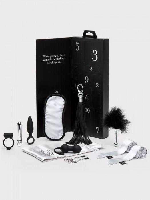 Эротический набор Pleasure Overload 10 Days of Play Gift Set - Fifty Shades of Grey - купить с доставкой в Жуковском
