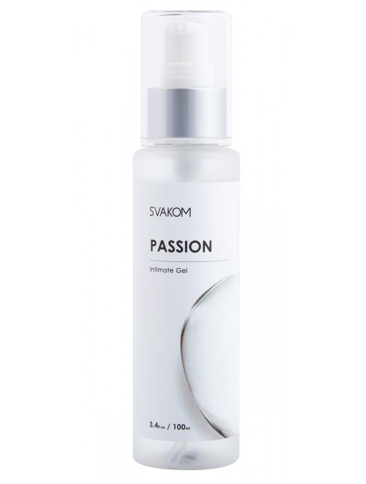 Смазка на водной основе Passion Intimate Gel - 100 мл. - Svakom - купить с доставкой в Жуковском