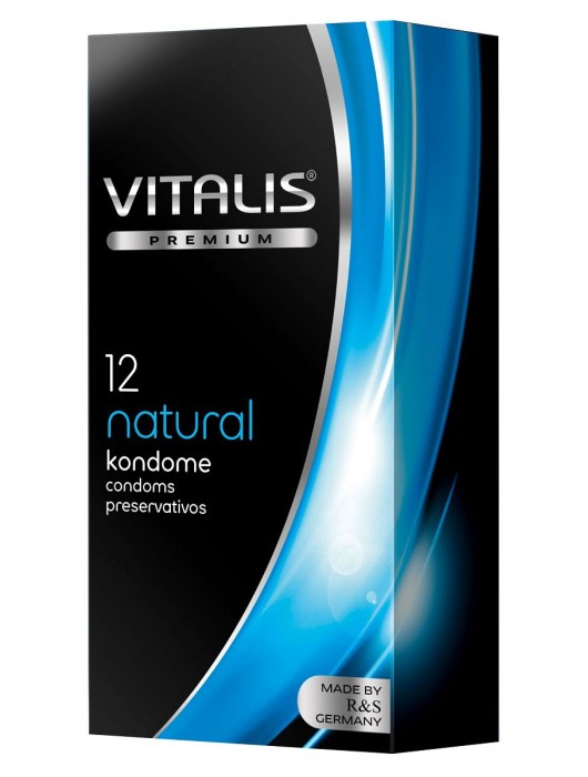 Классические презервативы VITALIS PREMIUM natural - 12 шт. - Vitalis - купить с доставкой в Жуковском