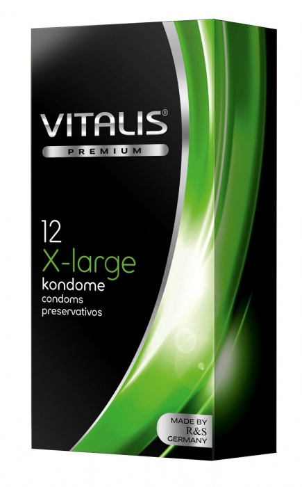 Презервативы увеличенного размера VITALIS PREMIUM x-large - 12 шт. - Vitalis - купить с доставкой в Жуковском