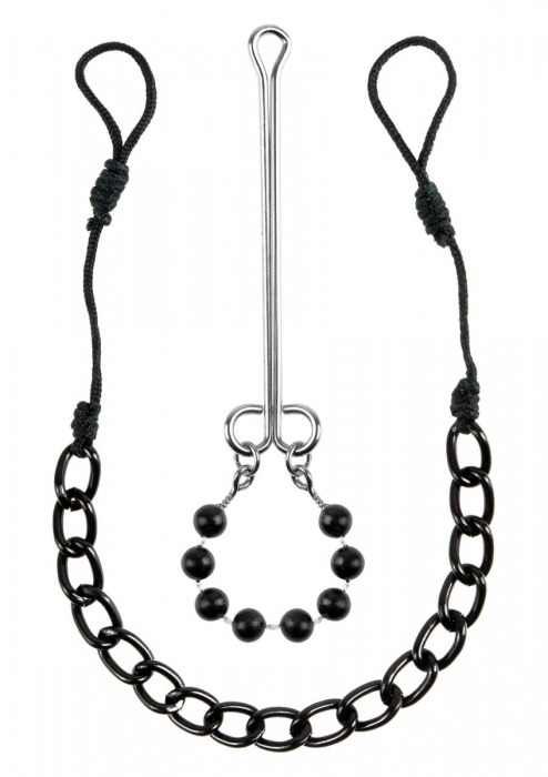 Интимные украшения с бусинами NIPPLE   CLIT JEWELRY - Pipedream - купить с доставкой в Жуковском
