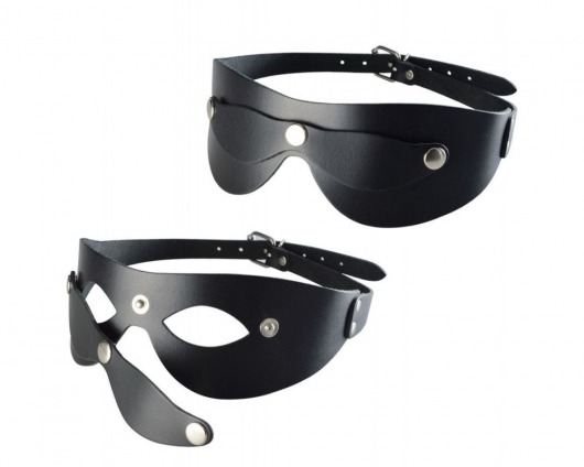 Черная кожаная маска  Новичок - Sitabella - купить с доставкой в Жуковском