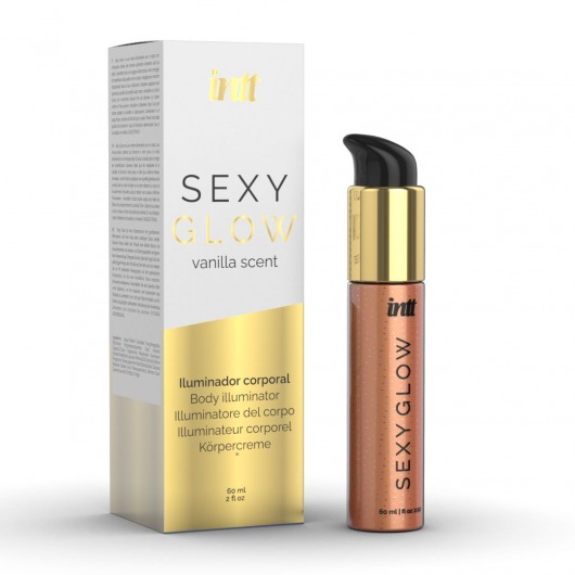 Лосьон-крем для тела с блестками Sexy Glow - 60 мл. -  - Магазин феромонов в Жуковском