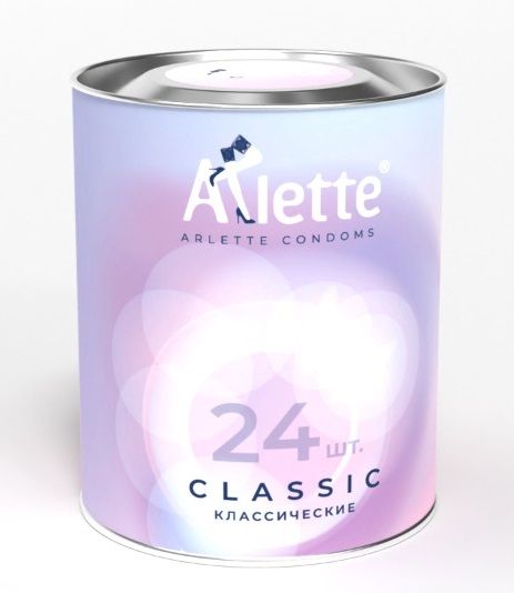 Классические презервативы Arlette Classic - 24 шт. - Arlette - купить с доставкой в Жуковском
