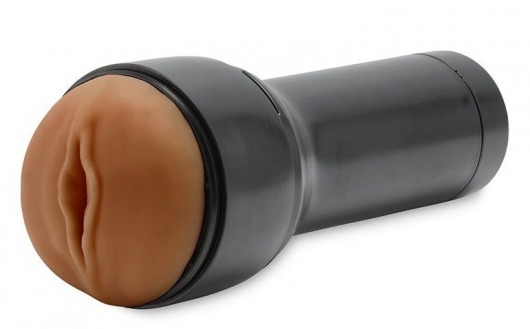 Коричневый мастурбатор-вагина Feel Stroker - Kiiroo - в Жуковском купить с доставкой