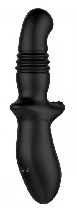 Черный вибромассажер простаты Nexus Thrust с возвратно-поступательными движениями - Nexus Range - в Жуковском купить с доставкой