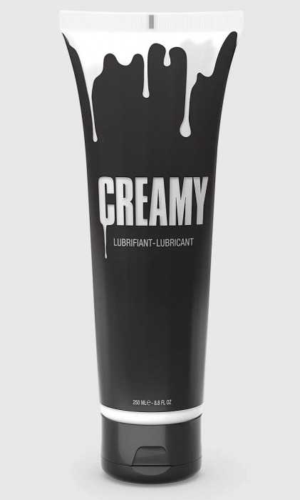 Смазка на водной основе Creamy с консистенцией спермы - 250 мл. - Strap-on-me - купить с доставкой в Жуковском