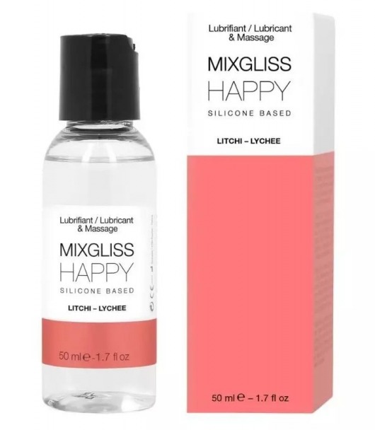 Смазка на силиконовой основе Mixgliss Happy - 50 мл. - Mixgliss - купить с доставкой в Жуковском