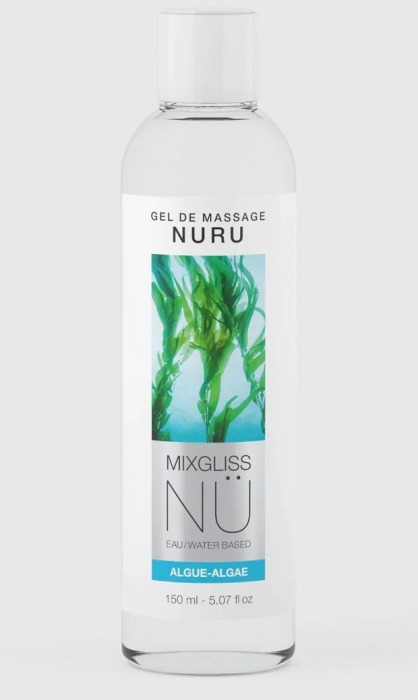 Массажный гель на водной основе Mixgliss NU Algae - 150 мл. - Mixgliss - купить с доставкой в Жуковском