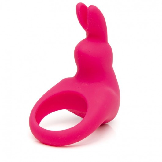 Розовое эрекционное виброкольцо Happy Rabbit Rechargeable Rabbit Cock Ring - Happy Rabbit - в Жуковском купить с доставкой